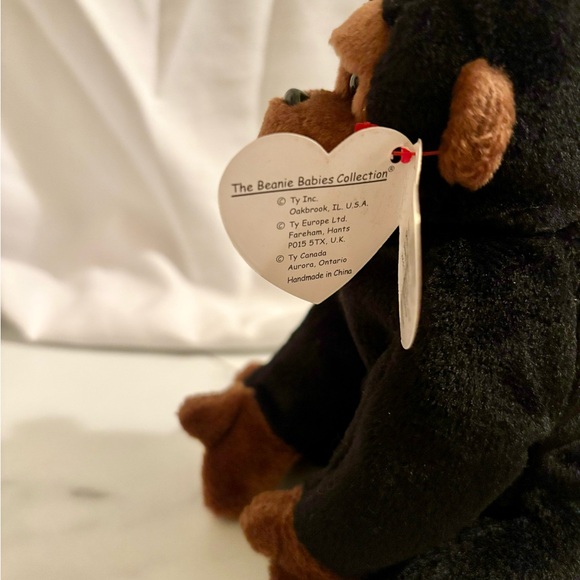 RARE 1996 TY BEANIE BABIES CONGO THE GORILLA - Picture 7 of 9